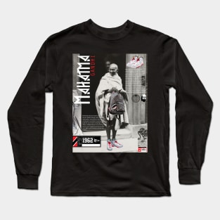 Gandhi Sneakerhead Long Sleeve T-Shirt